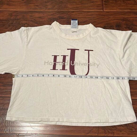 Champion Harvard University White Crop Top - Picture 5 of 11